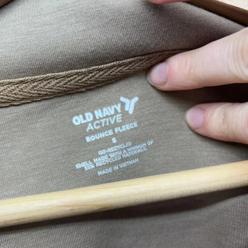 Old Navy Active Bounce Fleece Half Zip Pullover Sweatshirt Small Athleisure - Picture 5 of 7